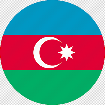 Azerbaijan Flag PNG Image Background