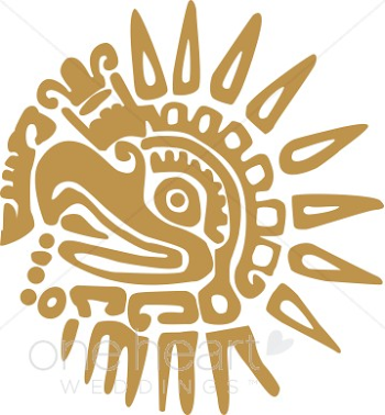 Aztec Bird Clipart | Summer Wedding Clipart