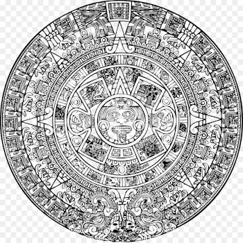 Aztec calendar stone Aztec Empire Mesoamerica - aztec 