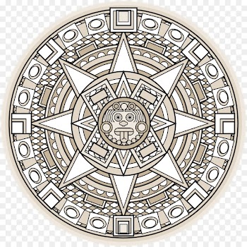 Aztec calendar stone Maya civilization Mesoamerica - aztec 