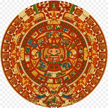 Aztec calendar stone Maya civilization Mesoamerica - aztec 