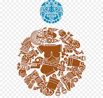 Aztec calendar stone Maya civilization Our Lady of Guadalupe Mesoamerica Coyolxauhqui - symbol 
