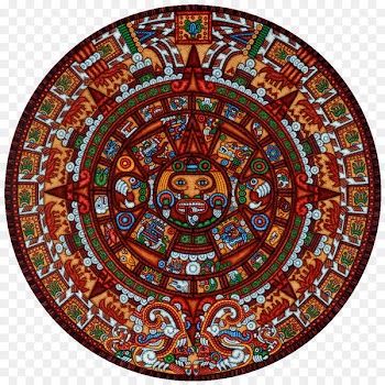 Aztec calendar stone National Museum of Anthropology Mesoamerica Maya civilization - aztec 