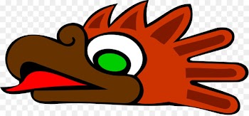 Aztec Clip art - eagle 