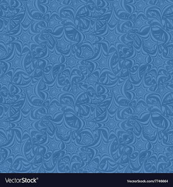 Azure seamless asymmetric star pattern background vector image