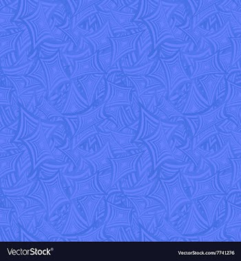 Azure seamless curved rectangle pattern background vector image