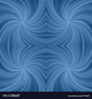 Azure spiral pattern background vector image