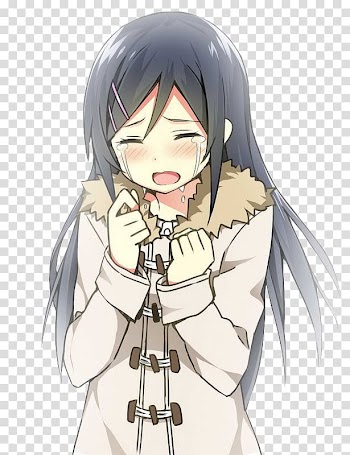 Azusa Nakano Anime Chibi Female Crying, Anime transparent background PNG clipart