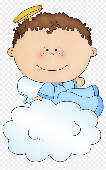 B *✿* De Minus - Baby Christening Clip Art Boy