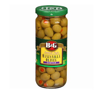 B&G Stuffed Manzanilla Spanish Style Olives