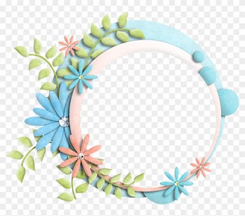 B *✿* Ocean Adventure - Flower Frame No Background