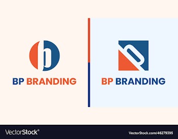 b p l o logo design template