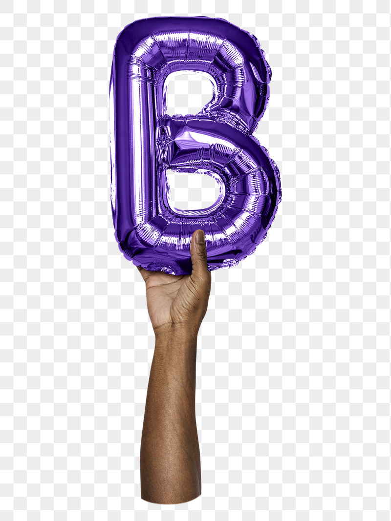 B png English alphabet, balloon | Free PNG - rawpixel