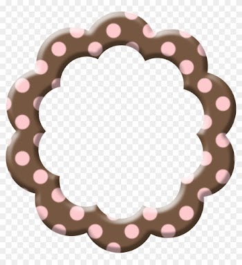 B *✿*strawberry Chocolate - Frame Marrom E Rosa Png
