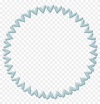 B *✿* Time 4 Family Frame Clipart, Web 2, Free - Border Bulat Png