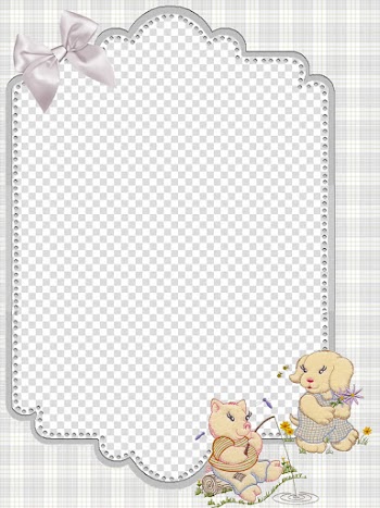 Ba, gray and blue frame transparent background PNG clipart