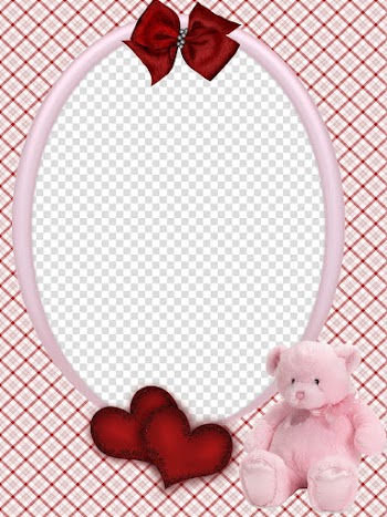 Ba, oval pink frame transparent background PNG clipart