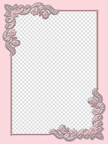 Ba, pink frame transparent background PNG clipart