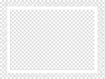 Ba, rectangular white frame transparent background PNG clipart