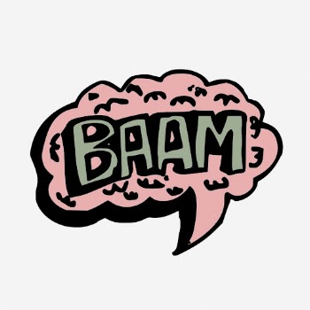 Baam speech bubble word sticker | Free Photo - rawpixel