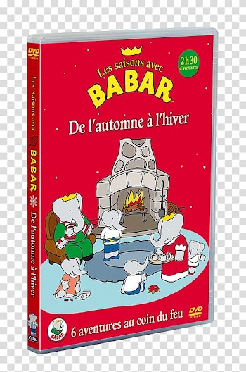 Babar the Elephant Babar Family Time Winter France Season, winter transparent background PNG clipart