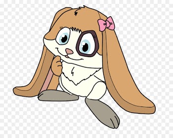 Babs Bunny Buster Bunny Illustration Rabbit Image - snuggle poster 