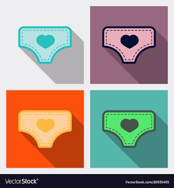 Baby absorbent diaper realistic for diapers packs vector image
