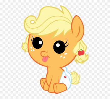 Baby Applejack Vector By Superelectrogir - Mlp Baby Apple Jack