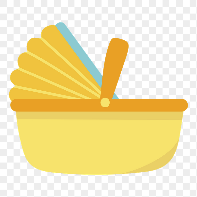 Baby basket png sticker, transparent | Free PNG Illustration - rawpixel