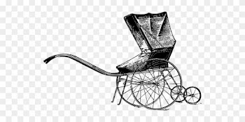 Baby Bassinet Carriage Old Pram Victorian - Baby Transport