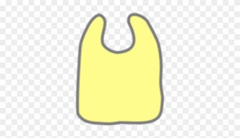 Baby Bib Clipart Free - Yellow Baby Bibs Clipart