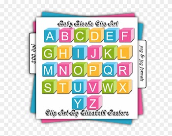 Baby Block Alphabet Clipart - Baby Block Alphabet Clipart