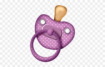 Baby Boom - Purple Baby Shower Bip Clipart