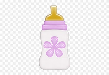Baby Bottle Clipart - Purple Baby Bottle Clipart