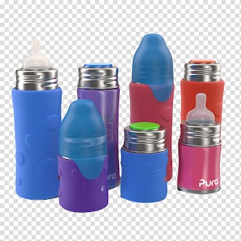 Baby bottle Infant Child, Multi color baby bottle combination transparent background PNG clipart