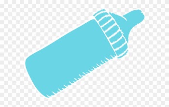 Baby Bottle Tiffany Blue Clip Art - Pink Baby Bottle Clip Art