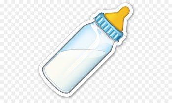 Baby Bottles Emoji Infant Sticker - milk bottle 