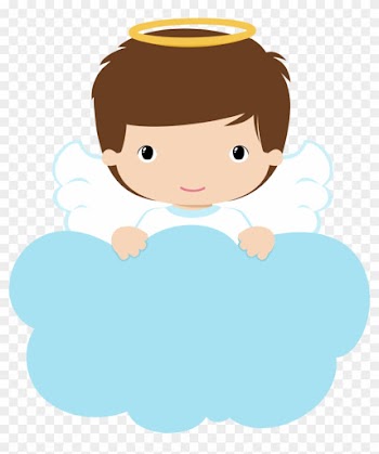 Baby Boy Angel Clipart 4 By Lori - Christening Clipart