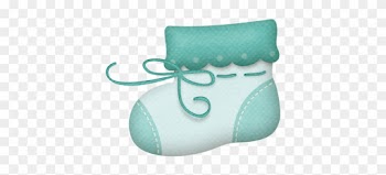 Baby Boy - Baby Shoe Clip Art