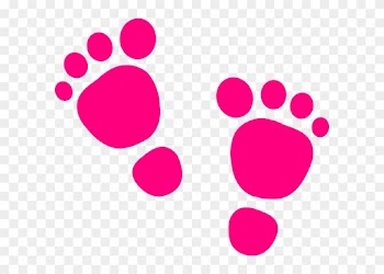 Baby Boy Footprints Clip Art - Baby Feet Clip Art