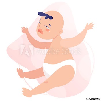 Baby boy isolated vector illustration