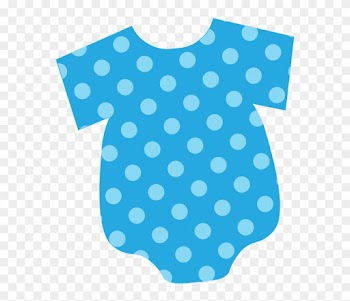Baby Boy Onesie Clip Art 375304 - Baby Boy Dress Clipart