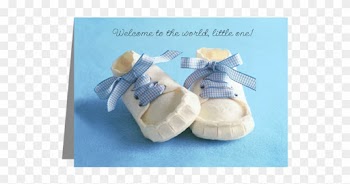 Baby Boy Shoes - Baby Boy Shoes Card