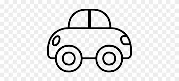Baby Car Vector - Car Drawing For Baby