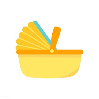 Baby carrier basket vector | Free stock vector - 544533