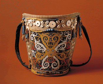 Baby Carrier, collected from the Bahau | Free Photo - rawpixel