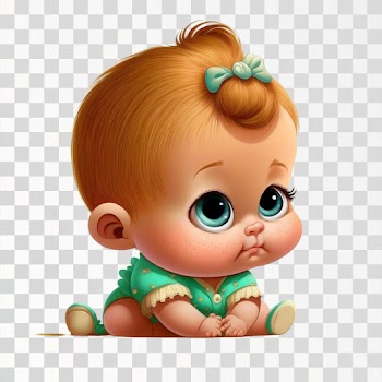Baby cartoon cute PNG transparent