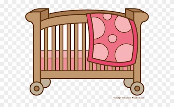 Baby Clipart Crib - Baby Crib Clip Art