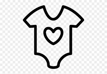 Baby Clothes Icon - Baby Clothes Shape