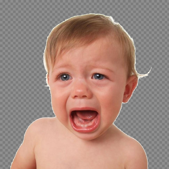 Baby Crying PNG Image